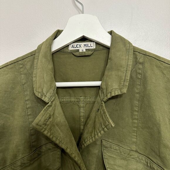 ALEX MILL Washed Twill Expedition Jumpsuit - Army
Olive - Picture 4 of 7